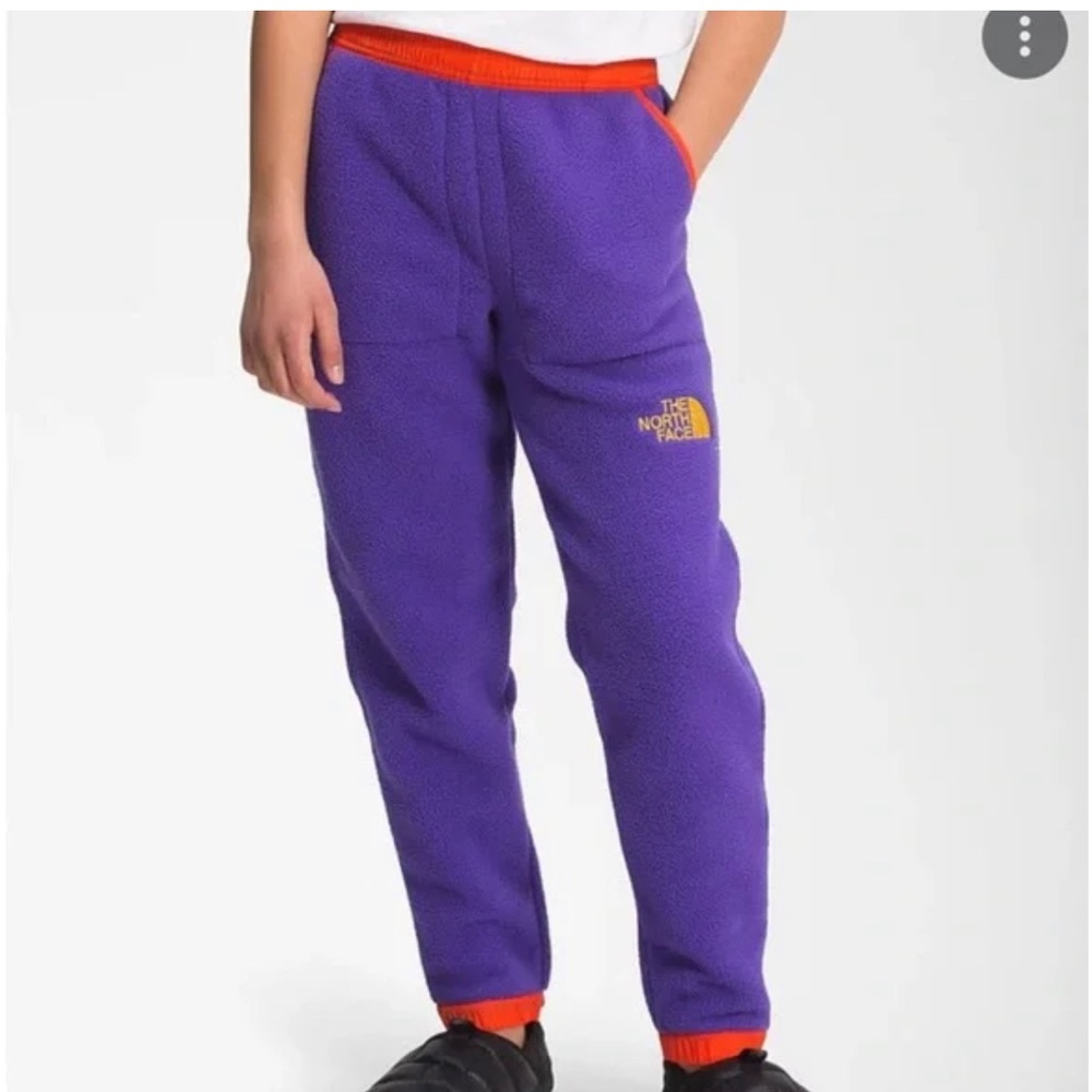 The North Face Kids Unisex Purple Fleece Joggers